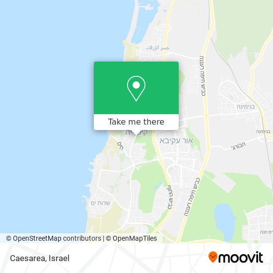 Карта Caesarea