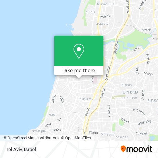 Карта Tel Aviv