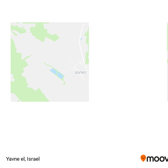 Yavne el map