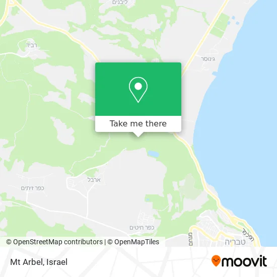 Карта Mt Arbel