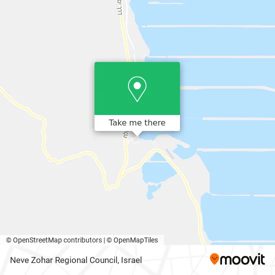 Карта Neve Zohar Regional Council