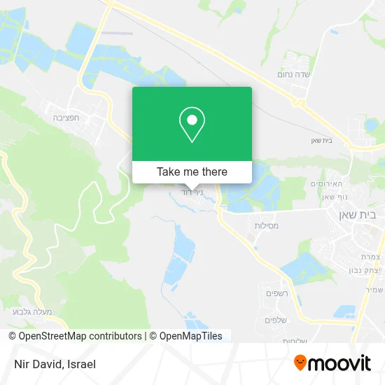 Nir David map