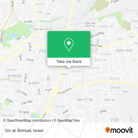 Giv at Shmuel map