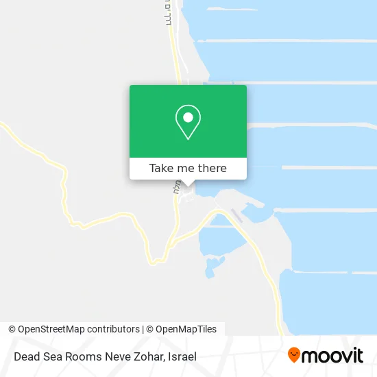 Карта Dead Sea Rooms Neve Zohar