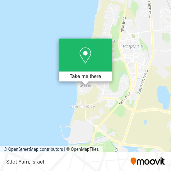 Sdot Yam map