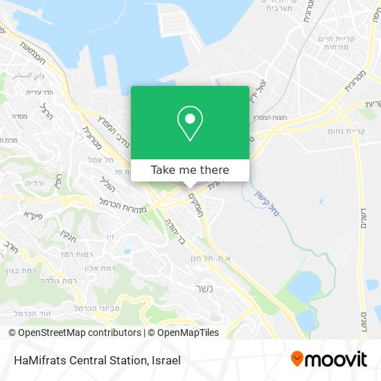 HaMifrats Central Station map