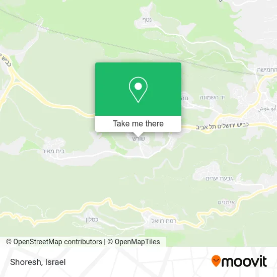 Shoresh map