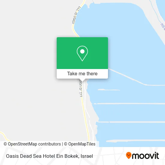 Карта Oasis Dead Sea Hotel Ein Bokek
