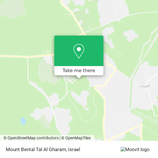 Карта Mount Bental Tal Al Gharam