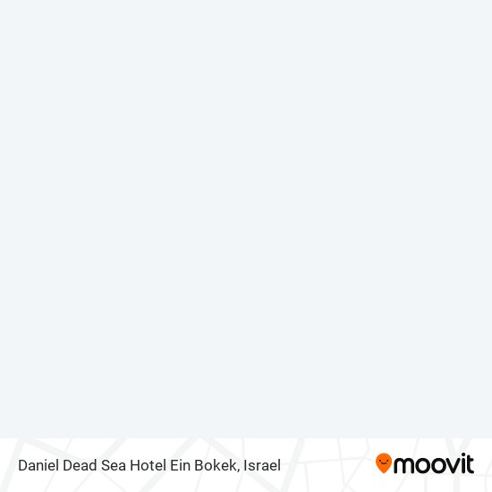 Карта Daniel Dead Sea Hotel Ein Bokek