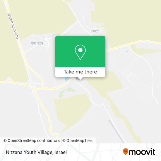Nitzana Youth Village map