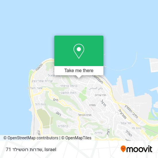 שדרות רוטשילד 71 map
