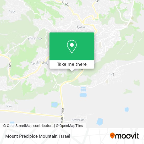 Карта Mount Precipice Mountain