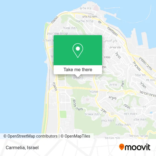 Карта Carmelia