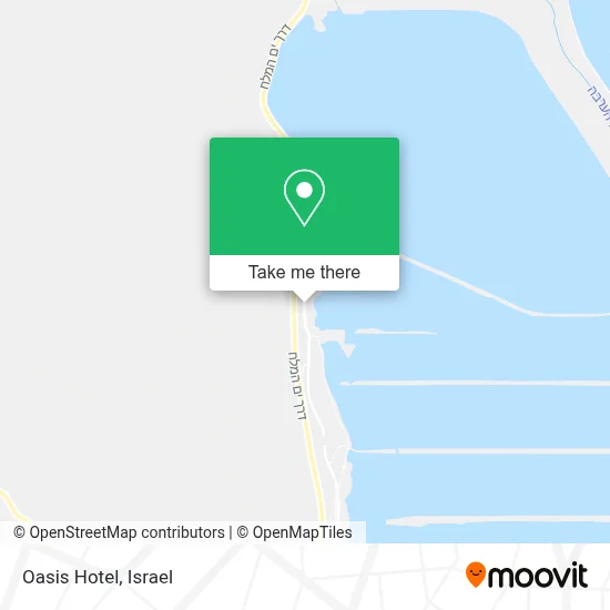 Oasis Hotel map