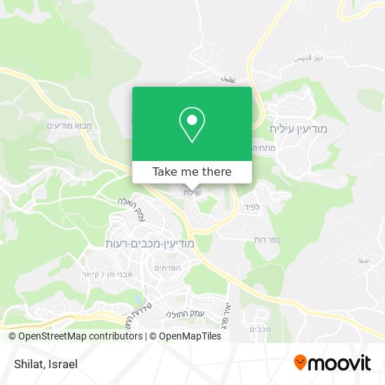 Shilat map