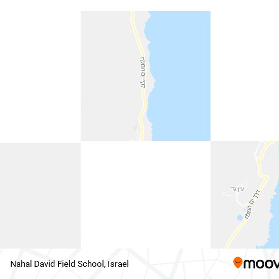 Nahal David Field School map