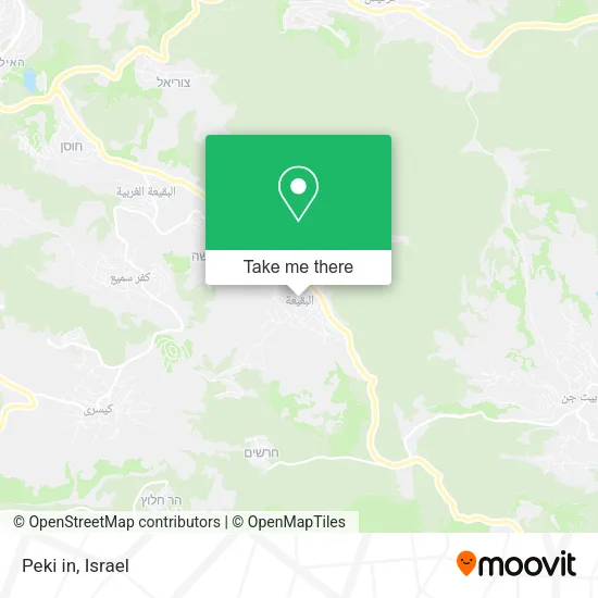 Карта Peki in