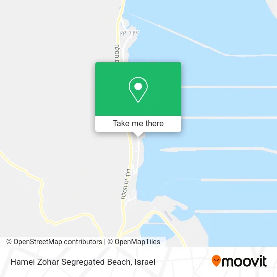 Карта Hamei Zohar Segregated Beach