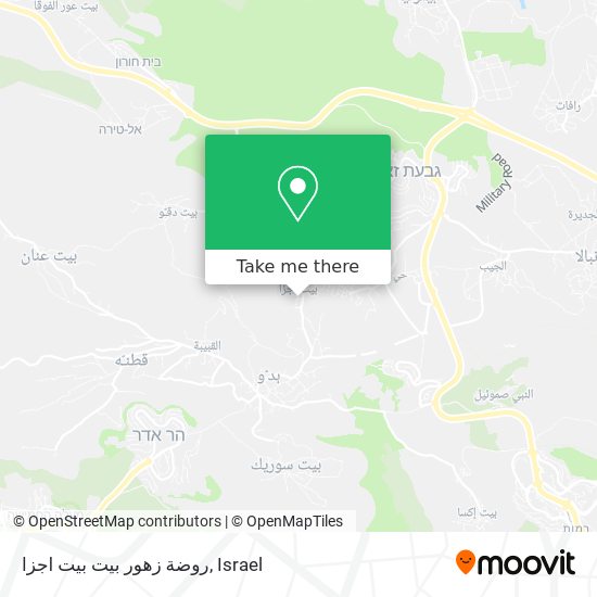 روضة زهور بيت بيت اجزا map