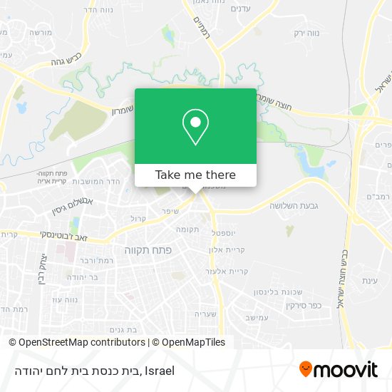 בית כנסת בית לחם יהודה map