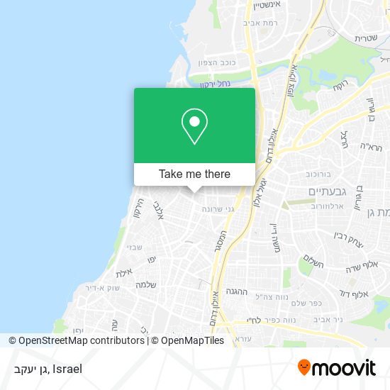 גן יעקב map