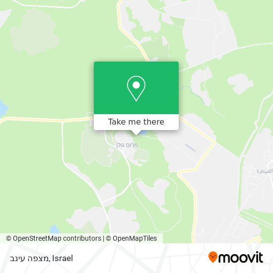 מצפה עינב map