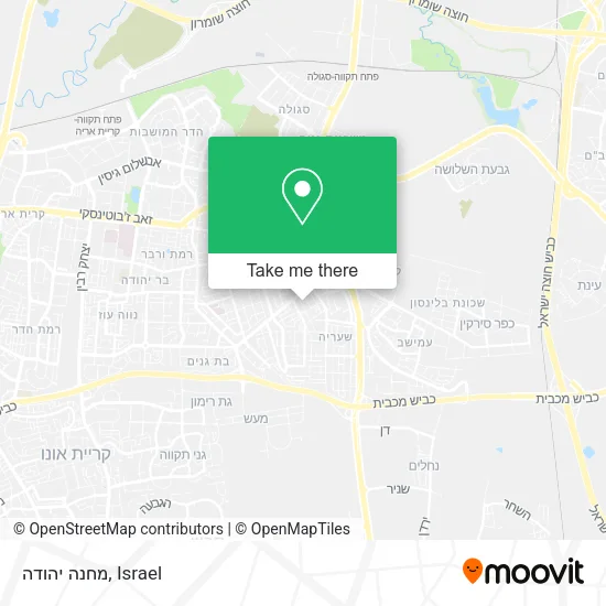 Карта מחנה יהודה