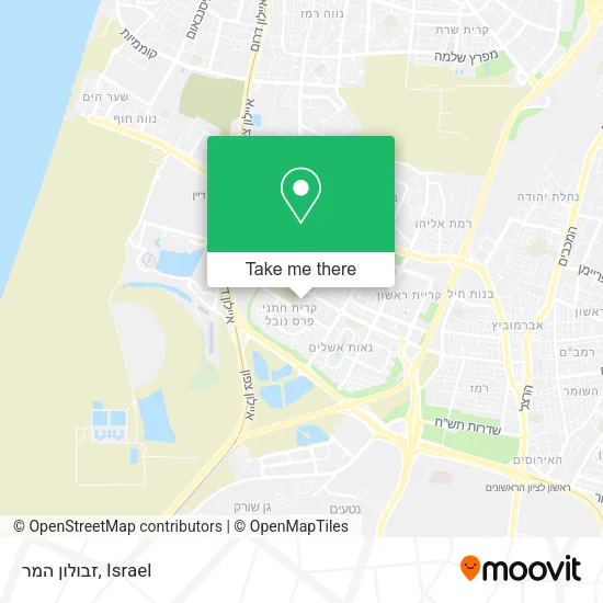 Карта זבולון המר