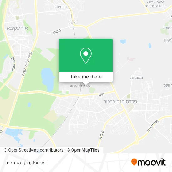 Карта דרך הרכבת