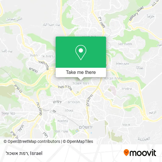 Карта רמת אשכול