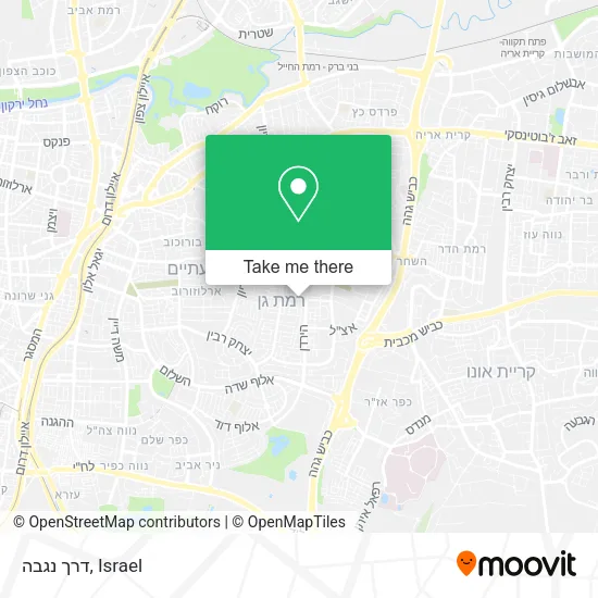 Карта דרך נגבה