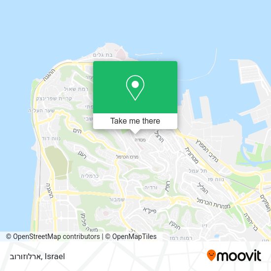 Карта ארלוזורוב
