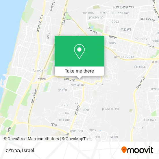 Карта הרצליה