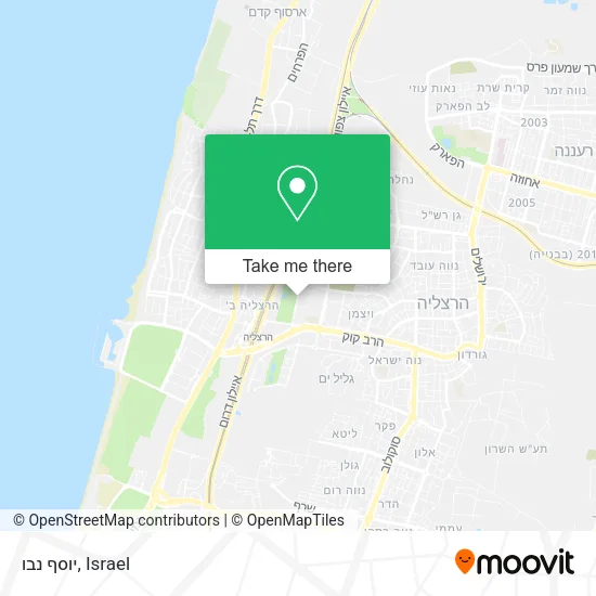 Карта יוסף נבו
