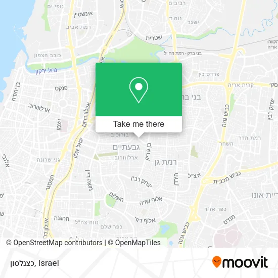 Карта כצנלסון
