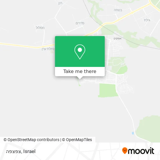 Карта צפצפה