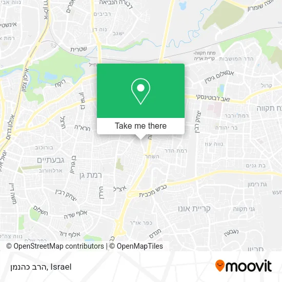 Карта הרב כהנמן