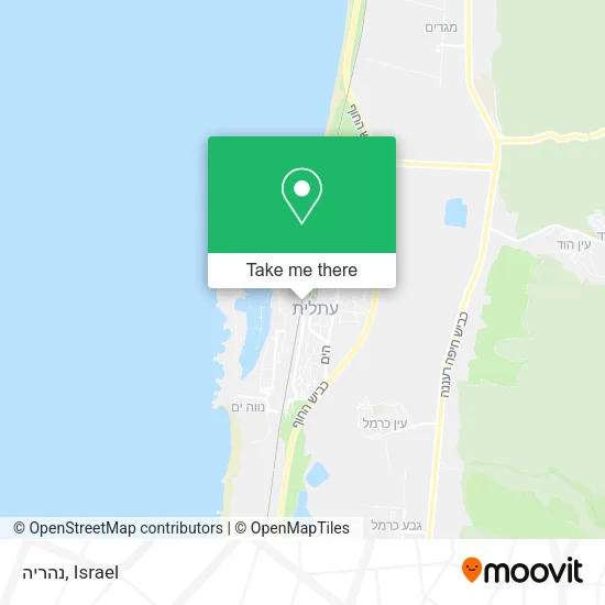 Карта נהריה