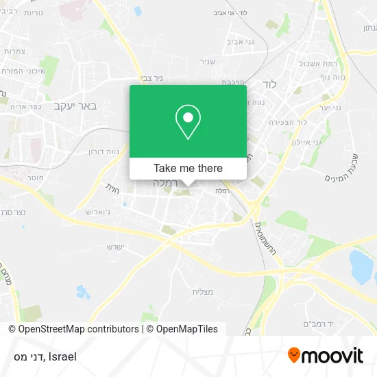 Карта דני מס