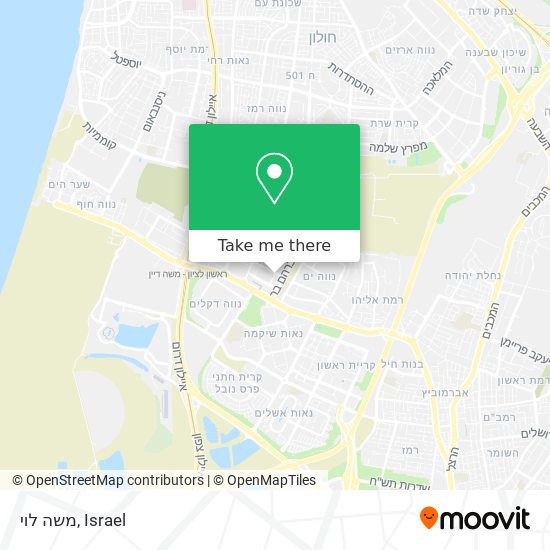 משה לוי map