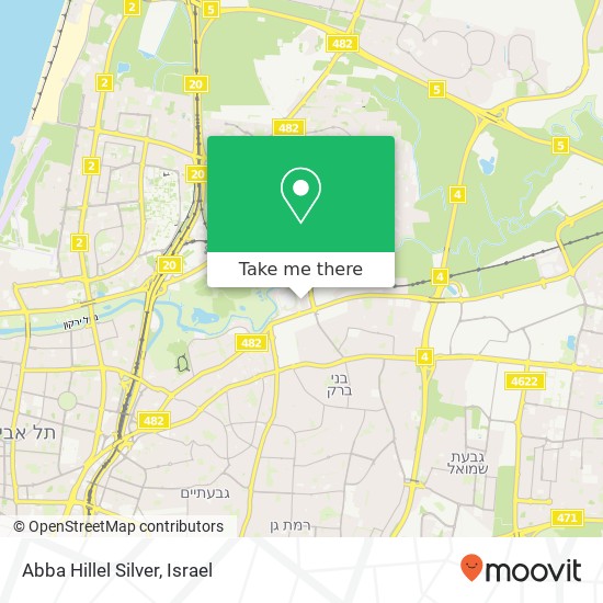 Карта Abba Hillel Silver