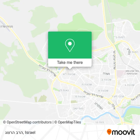 Карта הרב הרצוג