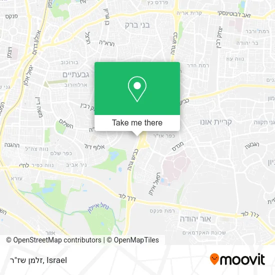 Карта זלמן שז"ר