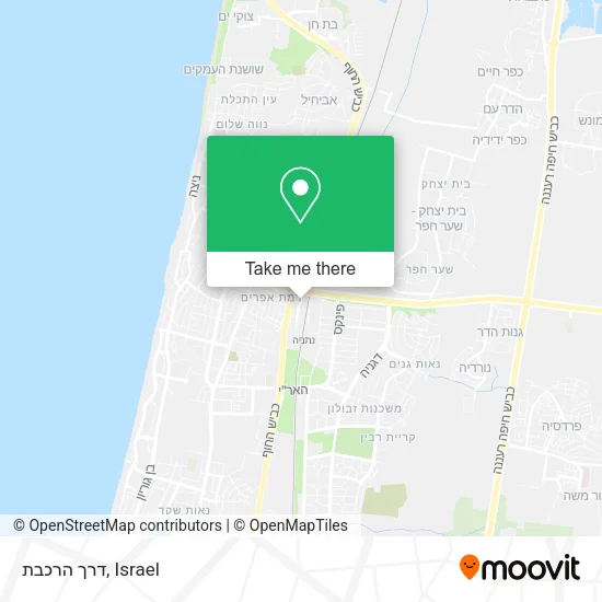 Карта דרך הרכבת