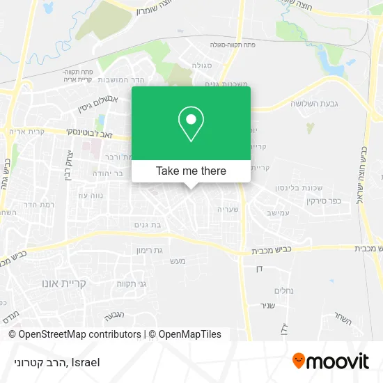 Карта הרב קטרוני