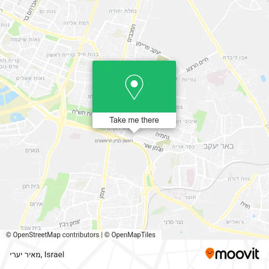 Карта מאיר יערי