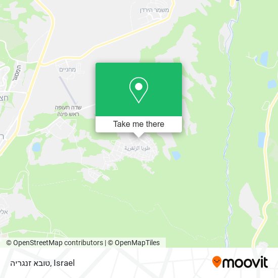טובא זנגריה map