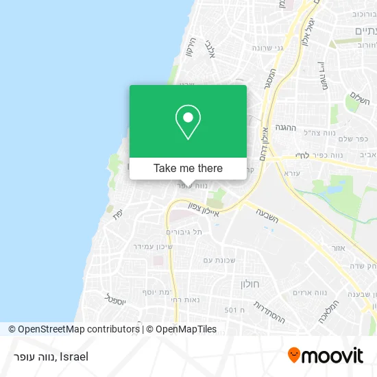 Карта נווה עופר