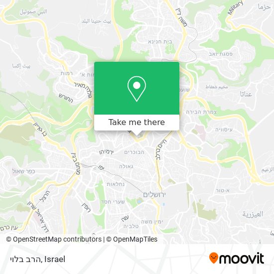 Карта הרב בלוי